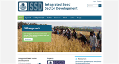 Desktop Screenshot of issdseed.org