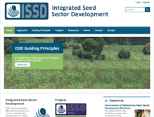 Tablet Screenshot of issdseed.org